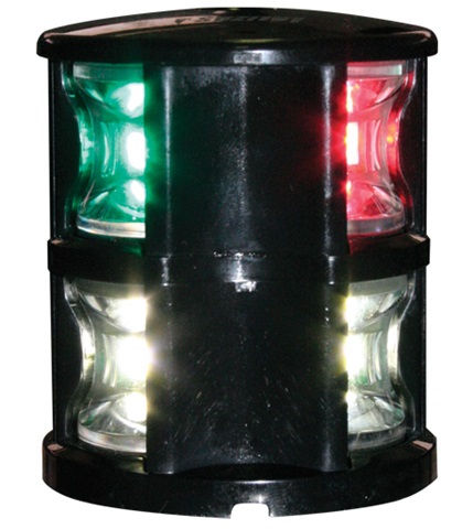 Luz FOS Cubierta Tricolor Fondeo