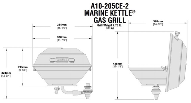 Barbacoa MAGMA Gas PACK