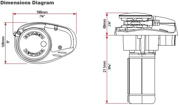 LEWMAR V 700 6mm KIT